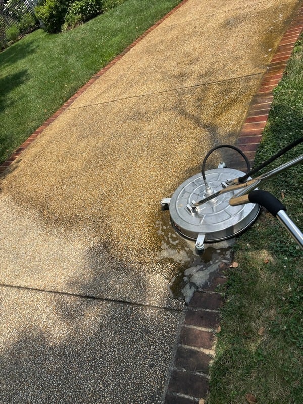 Concrete cleaning in Charleston SC